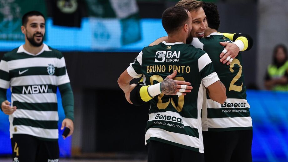 Oleksandr Sukhov celebrou a estreia pelo Sporting