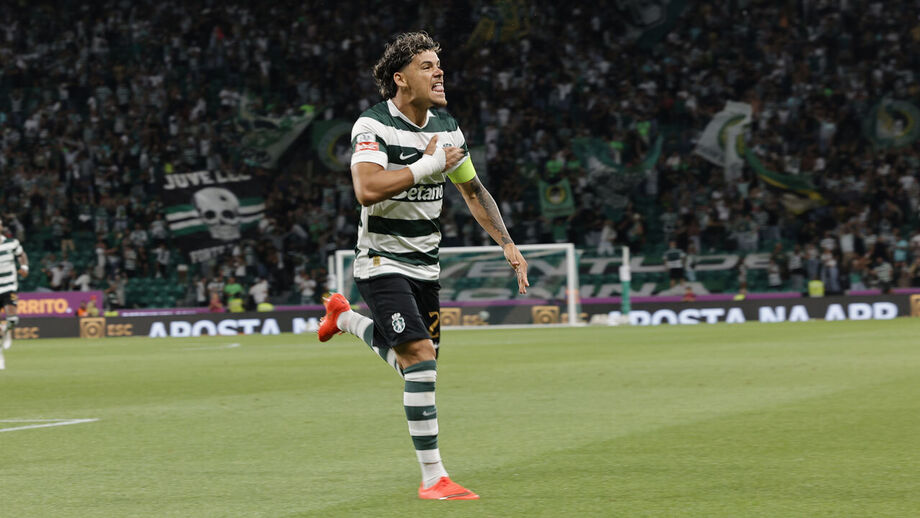 Maxi Araújo marcou no Sporting-Alverca