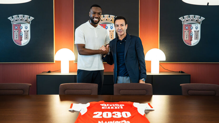 Oficial: Niakaté renova com o Sp. Braga até 2030