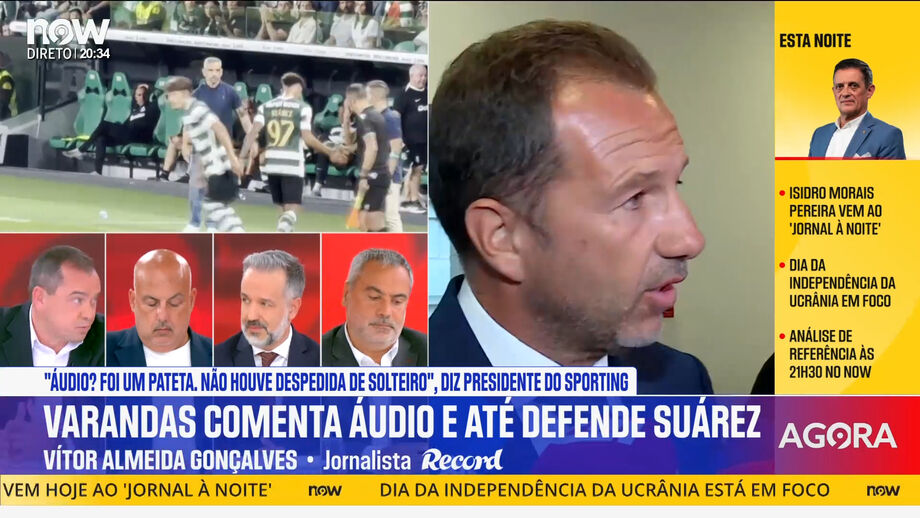Sérgio Krithinas, Vítor Almeida Gonçalves e Pedro Sousa abordaram o tema