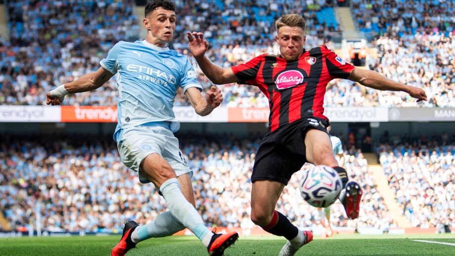 Truffert em duelo com Phil Foden