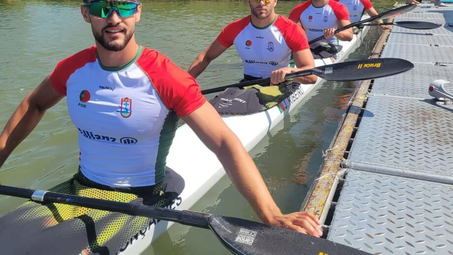 O K4 com Gustavo Gonçalves, João Ribeiro, Messias Baptista e Pedro Casinha