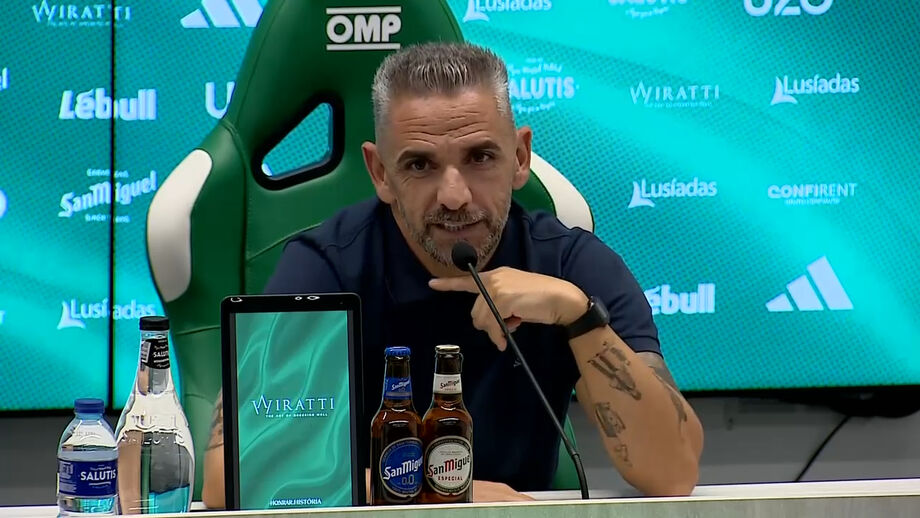 Jovem extremo do Sporting voltou a brilhar