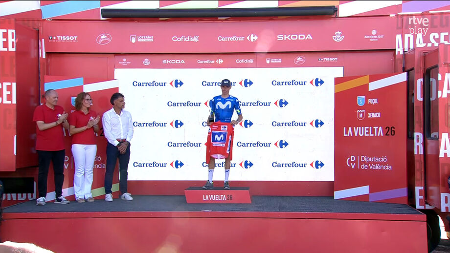 Ciclista da Movistar é o novo líder da Vuelta'2026