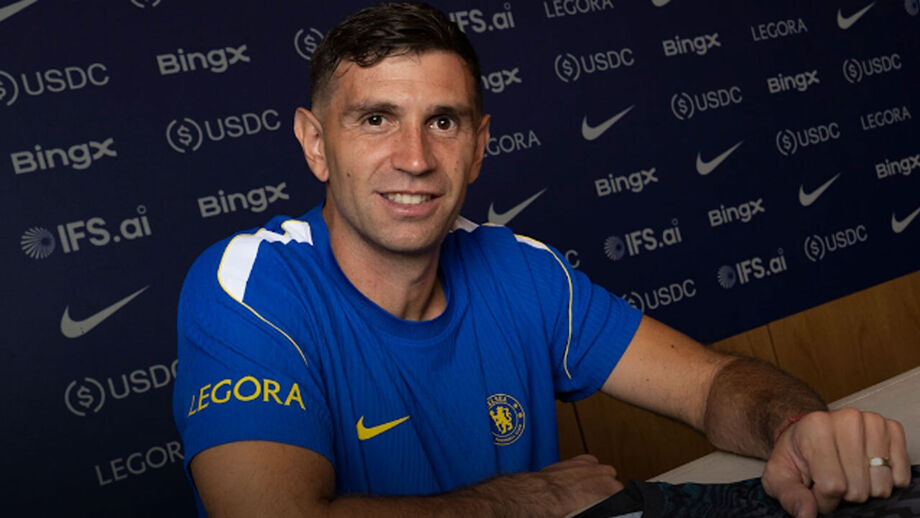 Emiliano Martínez apresentado no Chelsea