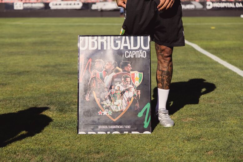 Miguel Lopes homenageado no Estádio José Gomes