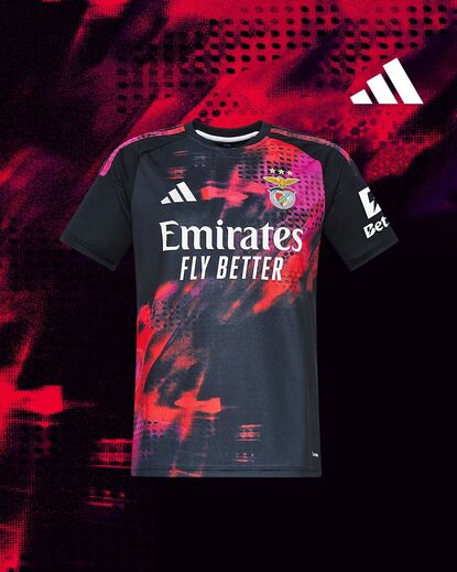 A nova camisola do Benfica
