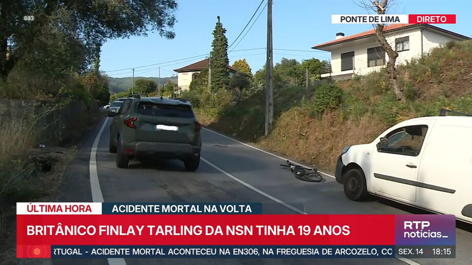 As imagens divulgadas pela RTP