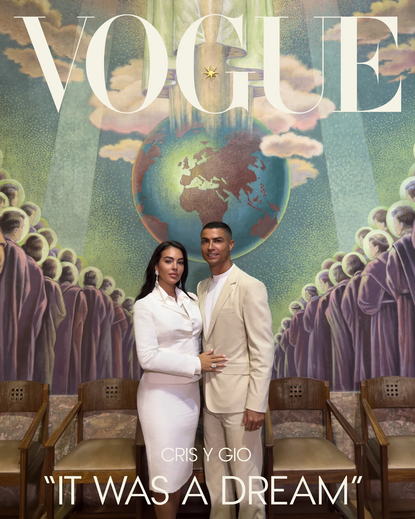 Cristiano Ronaldo e Georgina em destaque na revista Vogue