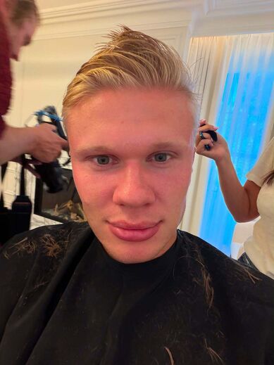 Nova época, novo penteado: Haaland surpreende fãs com look diferente antes do arranque da Premier League