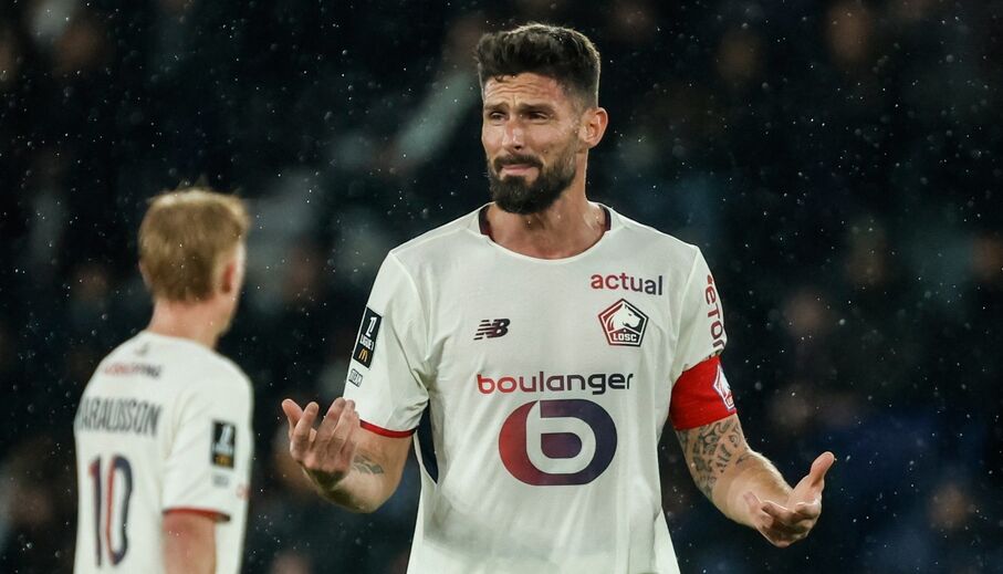 Giroud é figura do Lille