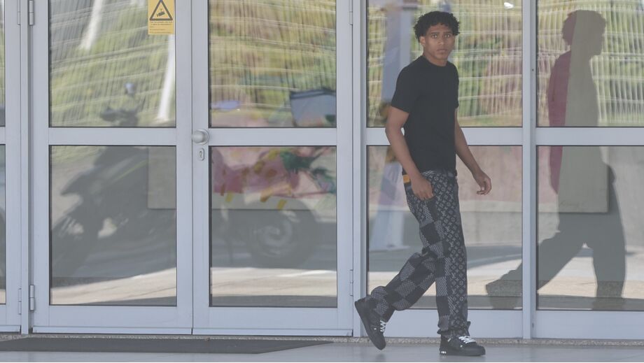 Souza na chegada ao Porto