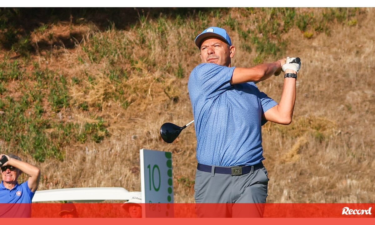 Luís Montenegro praises the return of the Portugal Open to the DP World Tour and even... hit a few balls