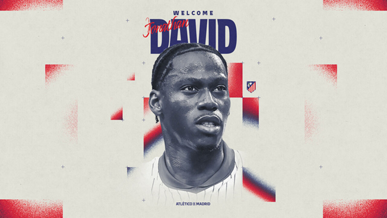 Jonathan David emprestado pela Juventus ao Atlético Madrid