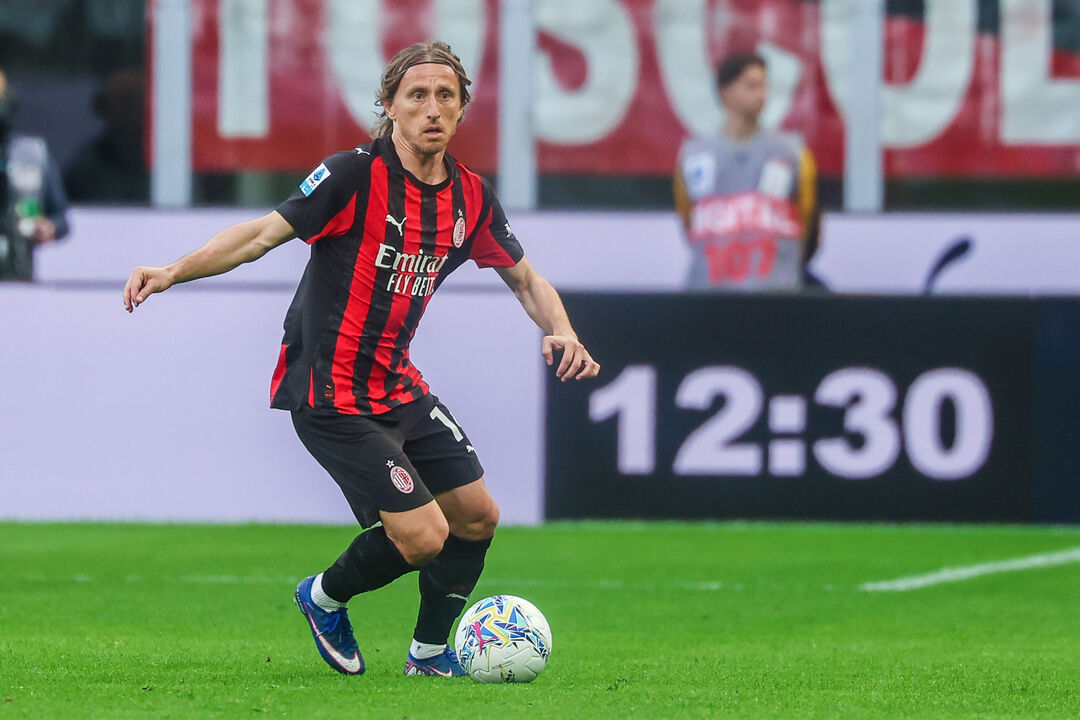 Modric em ação