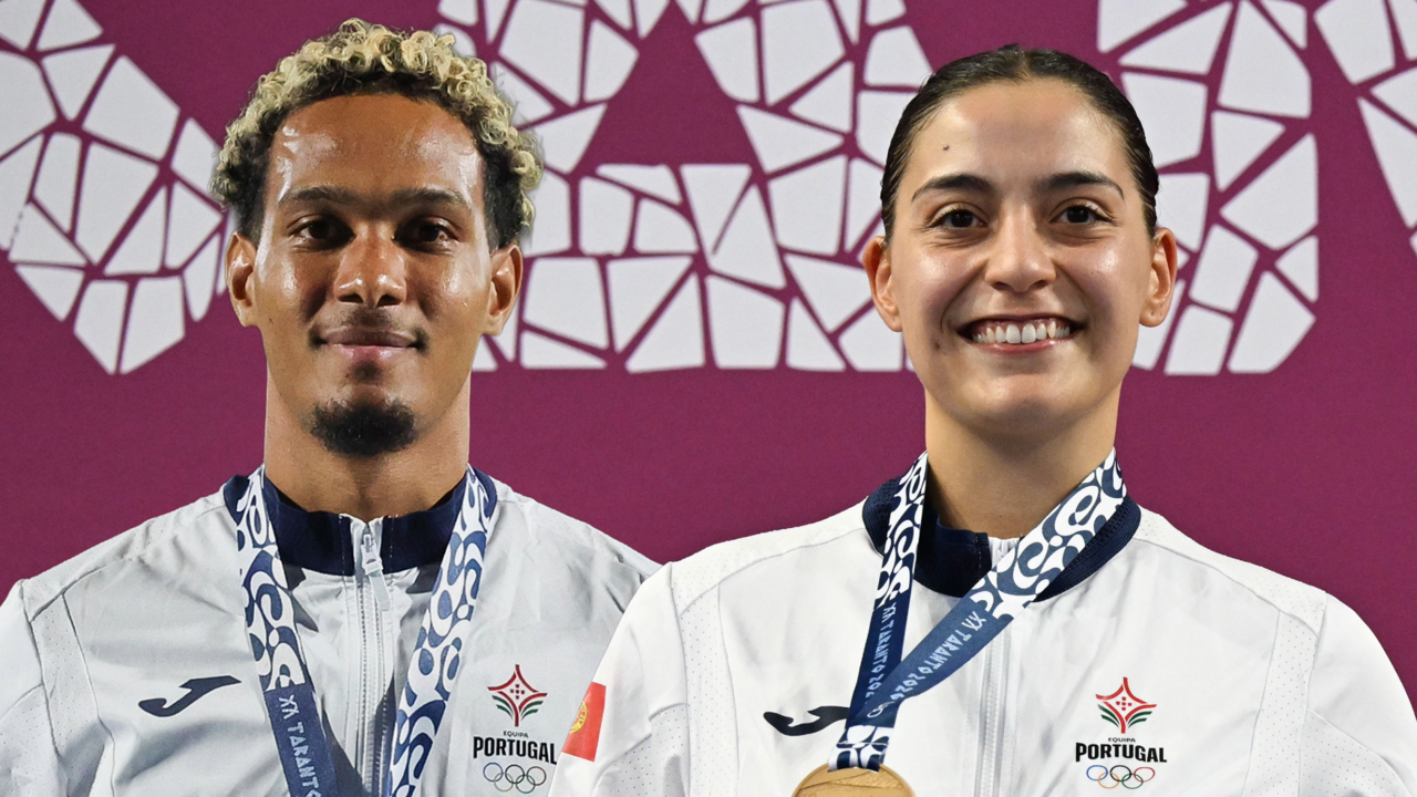 Omar Elkhatib e Ana Rita Oliveira com medalhas em Taranto 2026