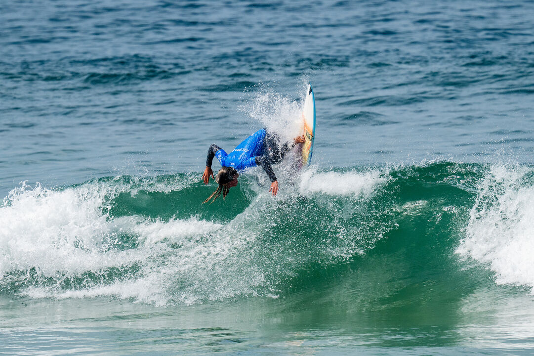 Maria Salgado apura-se para os quartos-de-final do Norte Surf Fest