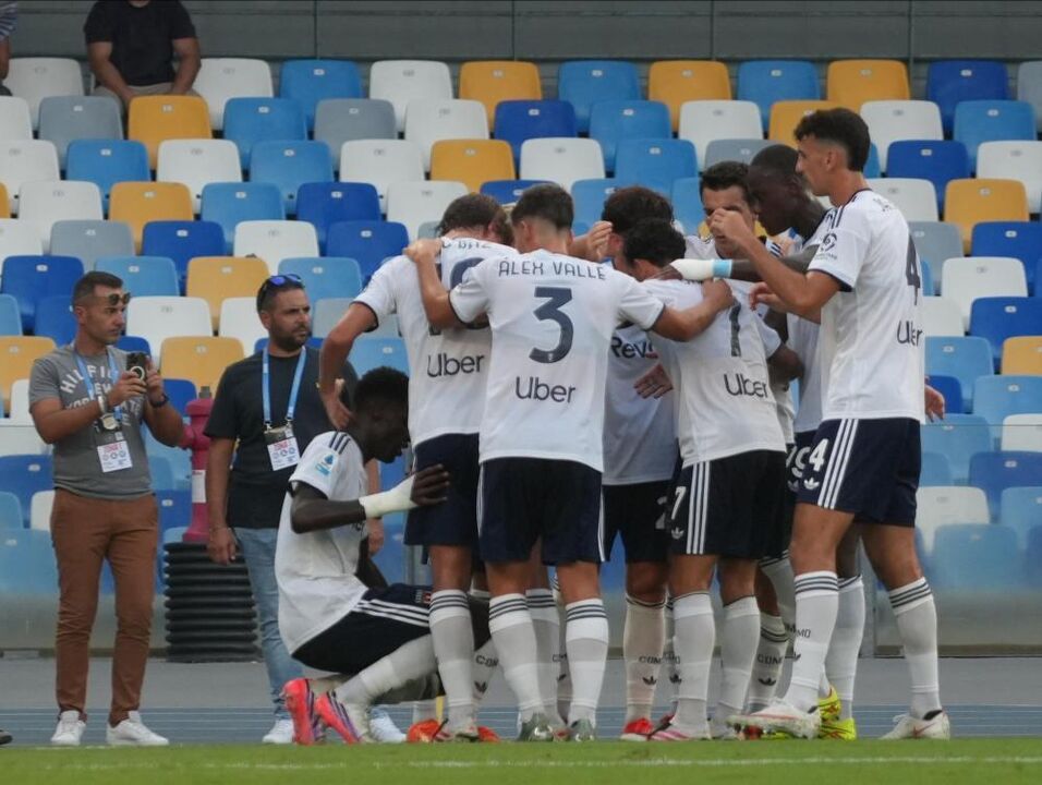 the Italian Serie A soccer match between SSC Napoli and
