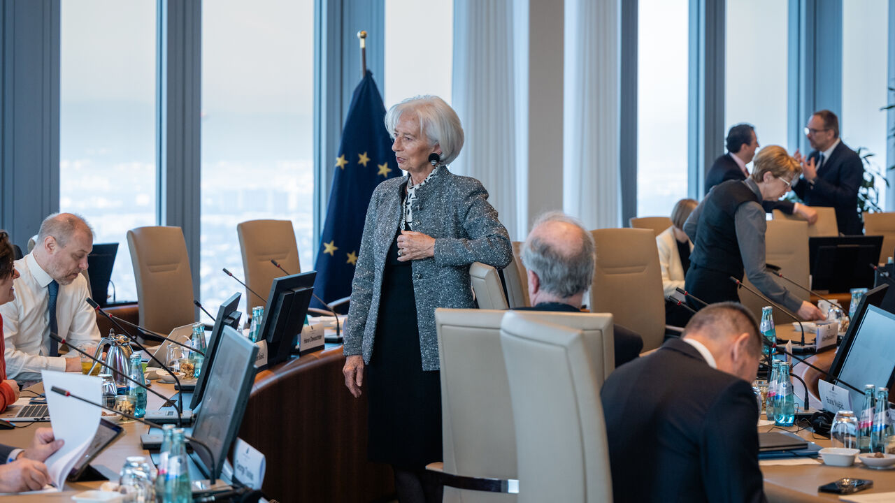 Christine Lagarde, BCE