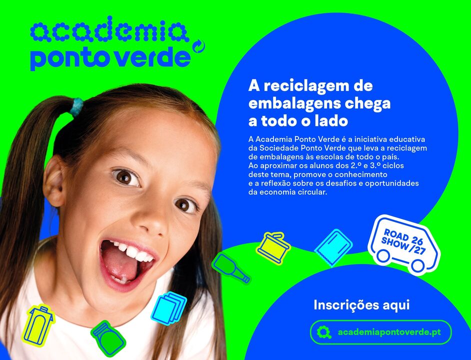 Academia Ponto Verde promove reciclagem em escolas