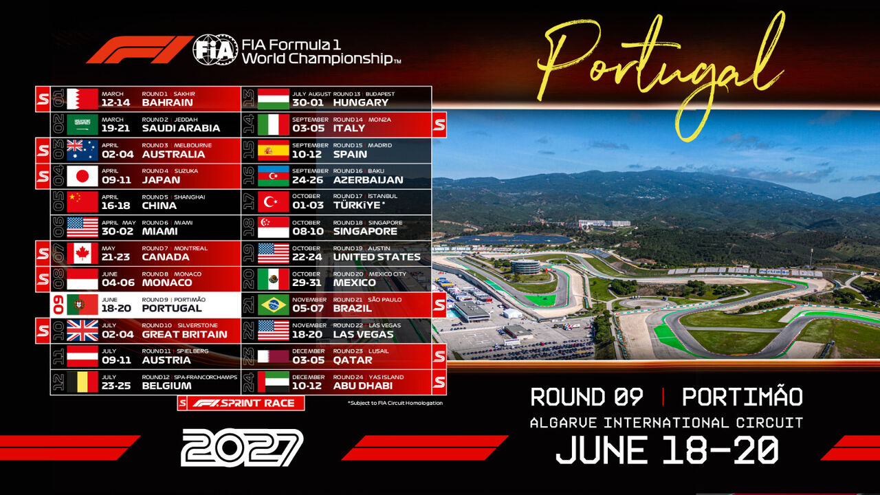 Calendário F1