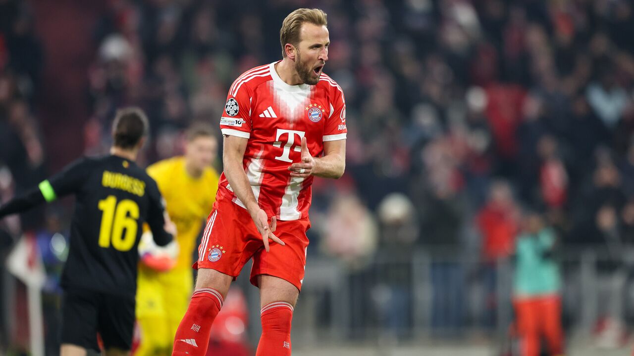 Harry Kane festejou por 73 vezes em 2025/26