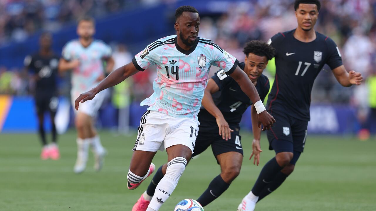 Dodi Lukebakio ao serviço da Bélgica no Mundial'2026 frente aos Estados Unidos