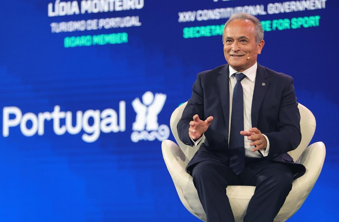 Diretor Executivo da Federação Portuguesa de Futebol durante o evento