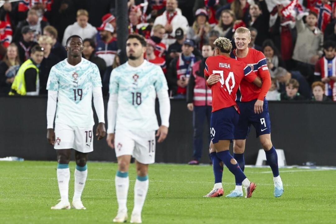 Pedro Neto no Noruega-Portugal
