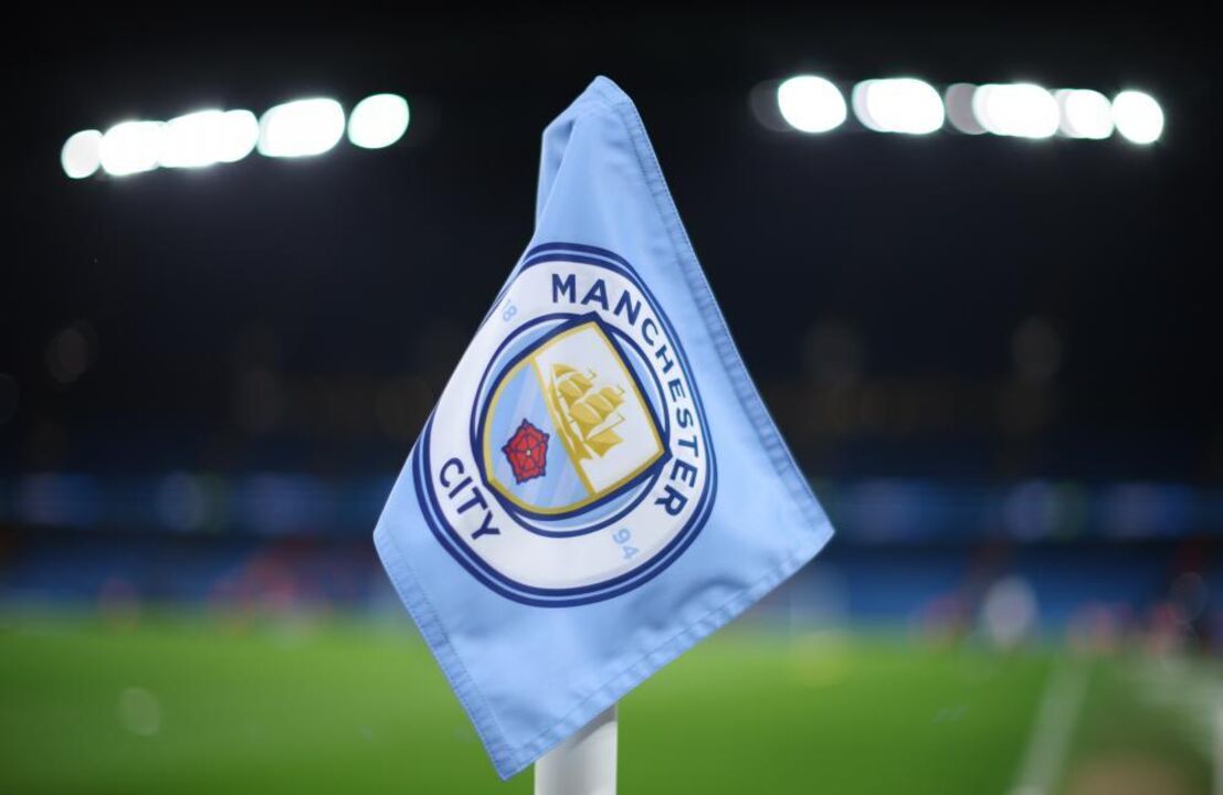 (FILE) - A corner flag in the Etihad Stadium with