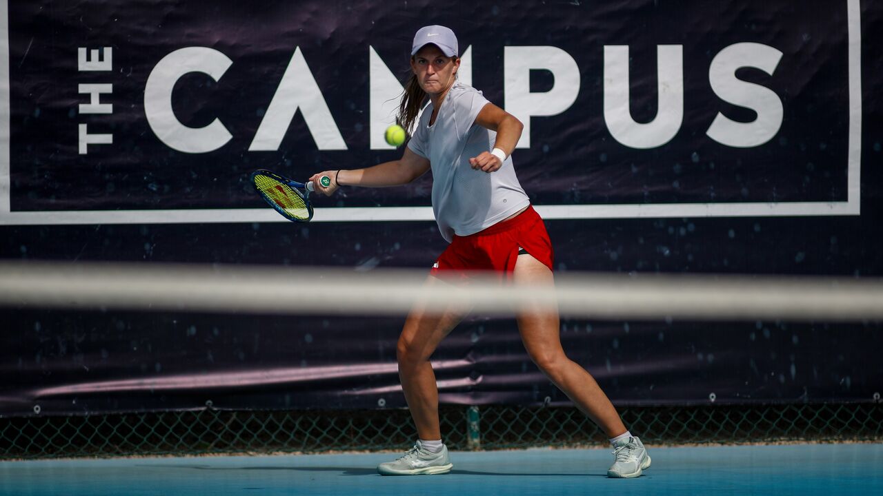 Jugadora de ténis no The Campus Ladies Open