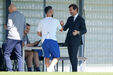 Farioli cumprimenta André Villas-Boas no Olival