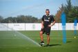 Rui Borges no treino do Sporting