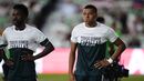 Vinícius e Mbappé usaram a t-shirt de apoio... mas desta forma