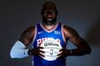 LeBron James no media day dos Sixers