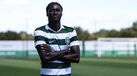 Djibril Gueye foi apresentado em Alcochete esta terça-feira
