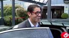 «Foi um ótimo jogo»: Rui Costa reage à vitória do Benfica à saída de hotel em Milão rumo a Lisboa