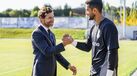 André Villas-Boas com Diogo Costa