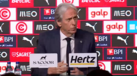 Jorge Jesus numa conferência de imprensa