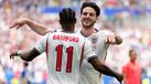 Delcan Rice e Marcus Rashford no Mundial'2026 ao serviço de Inglaterra