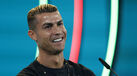 Cristiano Ronaldo em conferência de imprensa