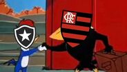 Flamengo partilha memes para 'agradecer' ao Botafogo a liderança do Brasileirão