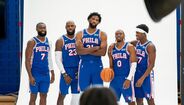 O cinco inicial provável dos Sixers para esta época com Jaylen Brown, LeBron James, Joel Embiid, Tyrese Maxey e VJ Edgecombe
