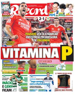 Capa do dia
