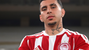 Gustavo Puerta apresentado no Olympiacos