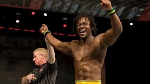 Kofi Kingston em ação