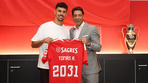 Tomás Araújo renovou com o Benfica até 2031