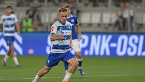 Roko Jurisic e Nail Omerovic a caminho do Estoril