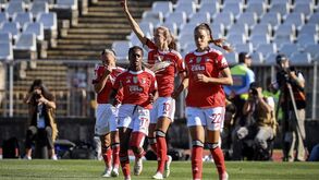 Jogadoras do Benfica