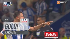 Bednarek subiu ao terceiro andar para repor a igualdade no Dragão